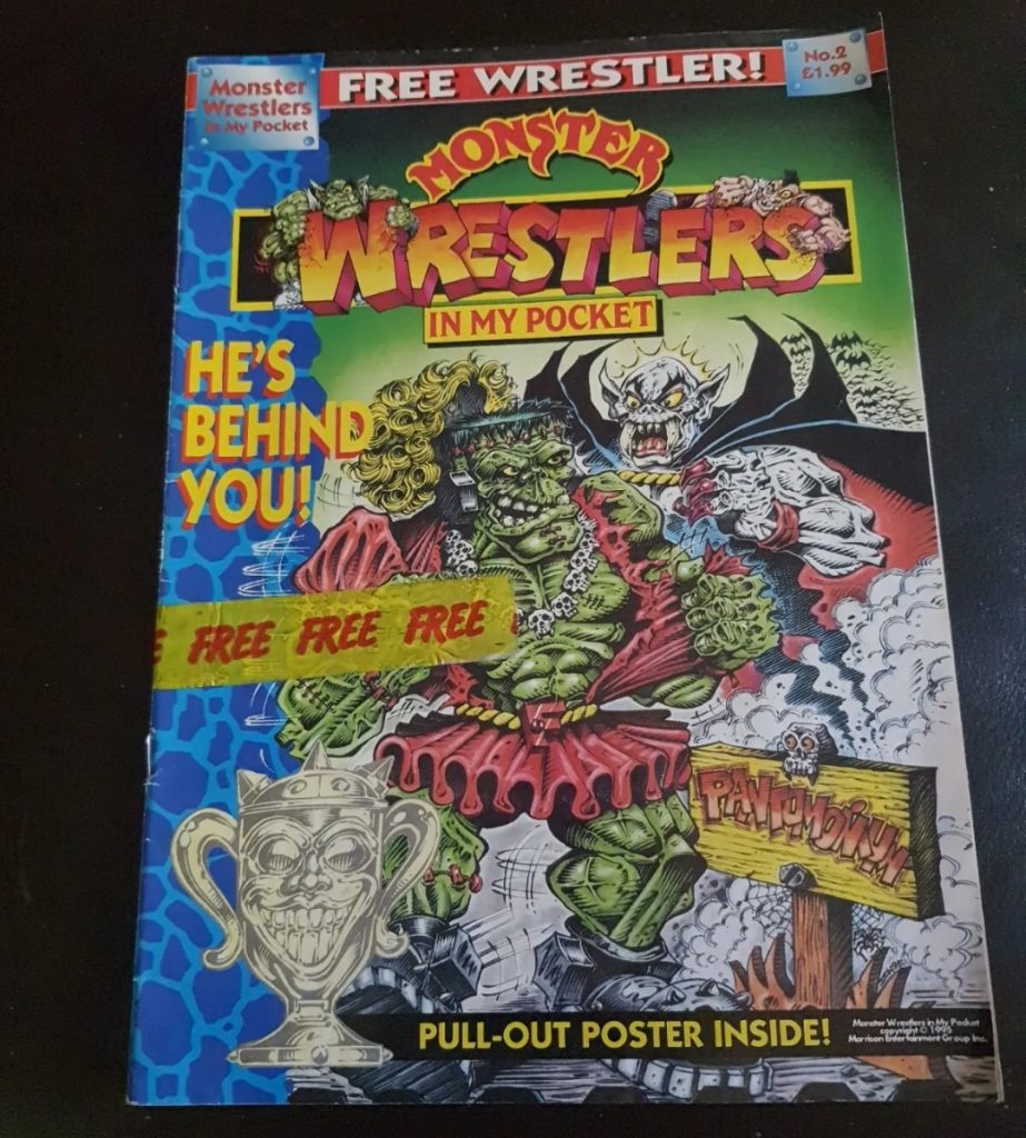 Monster Wrestlers in My Pocket Comic issue 2