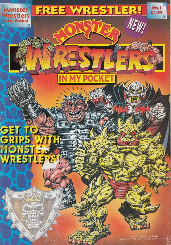 Monster Wrestlers in My Pocket Comic issue 1